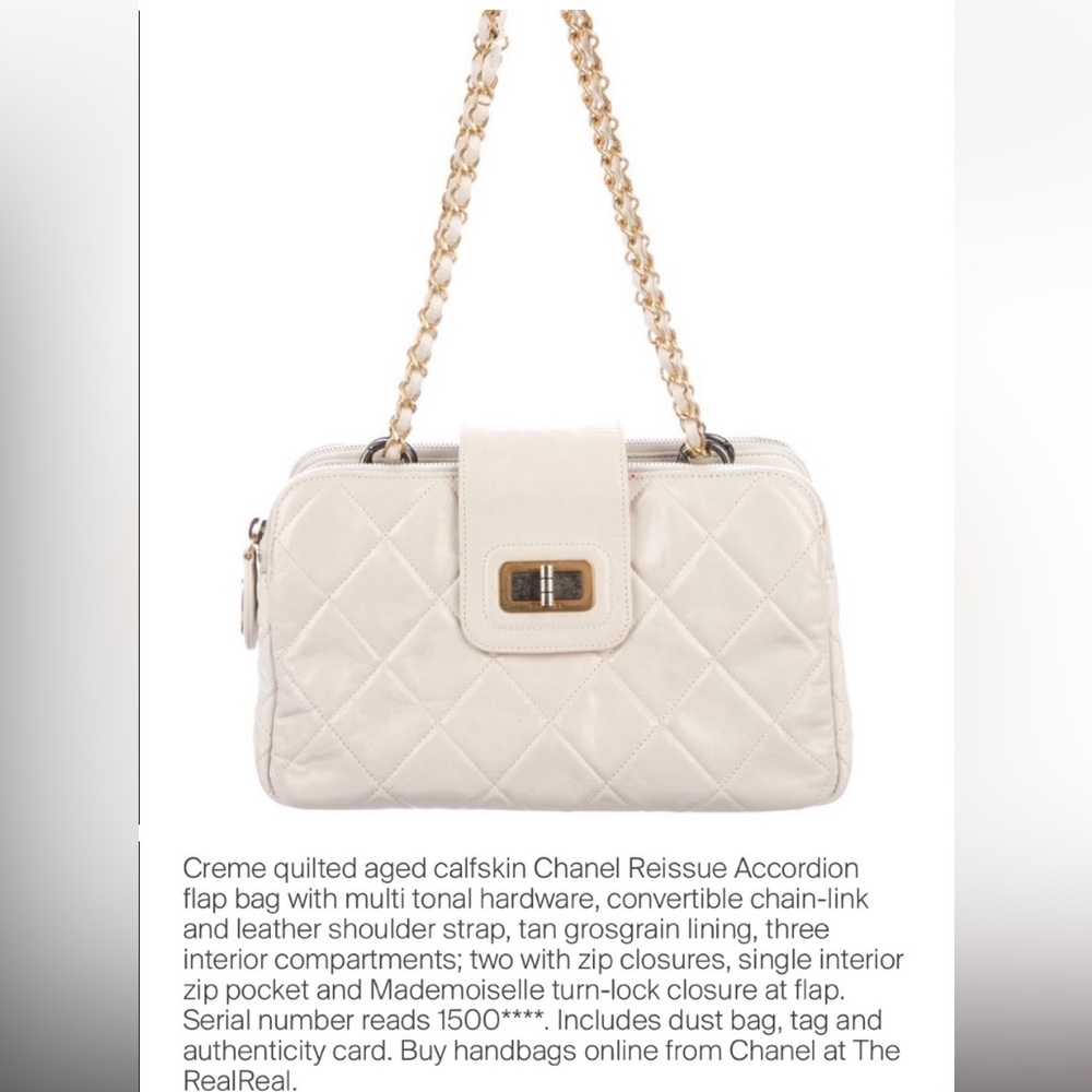 Chanel Reissue Quilted Accordion Flap Bag